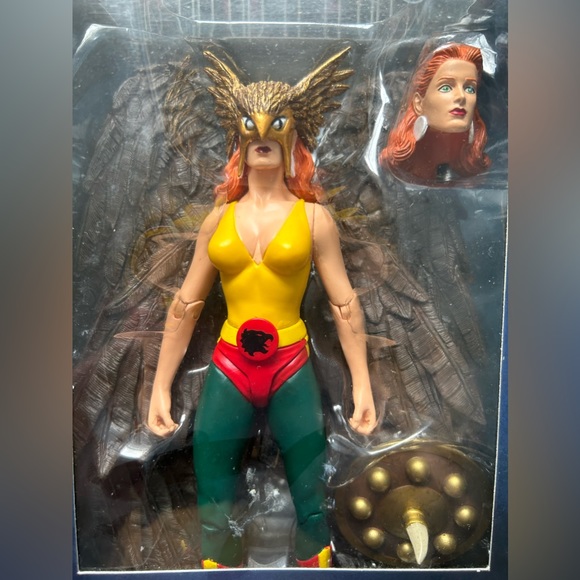 DC Direct 2007 Alex Ross Justice NIB Series 6 Hawkgirl - Picture 4 of 4